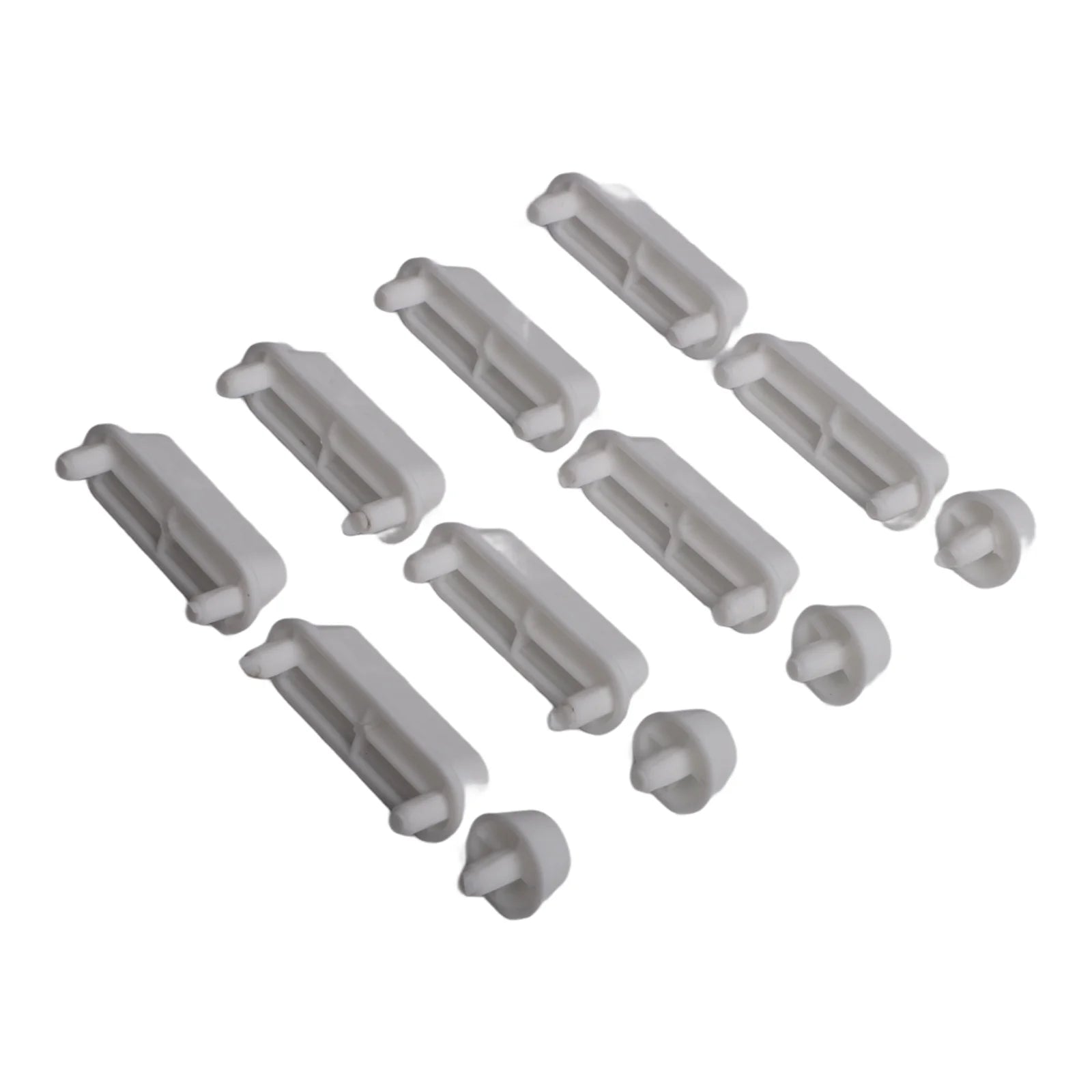 12pcs Toilet Seat Buffer Set Plastic Shock Absorber Toilet Seat Bumpers Toilet Seat Lid Pads Replacement Parts Oasis Select
