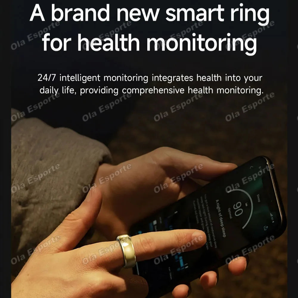 Ola Esporte Smart Ring – Heart Rate, Sleep & SpO2 Tracker