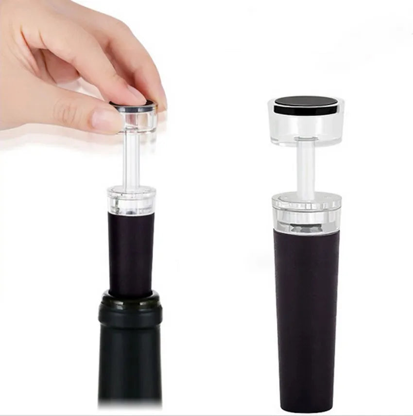 4-Pack Vacuum Wine Bottle Stoppers – Airtight Silicone Sealer Wine Bottle Stopper Oasis Select