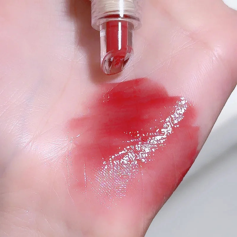 Sweet Mint Lip Oil Set – Moisturizing Glossy Lip Glaze 2 Pcs