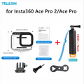 TELESIN 45M Waterproof Case for Insta360 Ace Pro & Pro 2