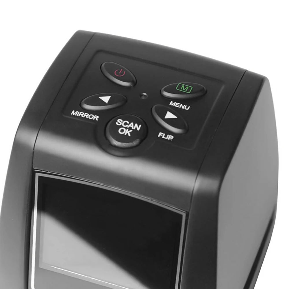 Portable Negative Film Scanner 35mm 135mm Slide Film Converter Photo Digital Image Viewer with 2.4 Oasis Select