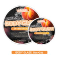 8oz 2oz Body Glaze Peach Moisturizes, Protects, and Repairs Skin Create a more even-looking skin tone Oasis Select 8oz Body Glaze