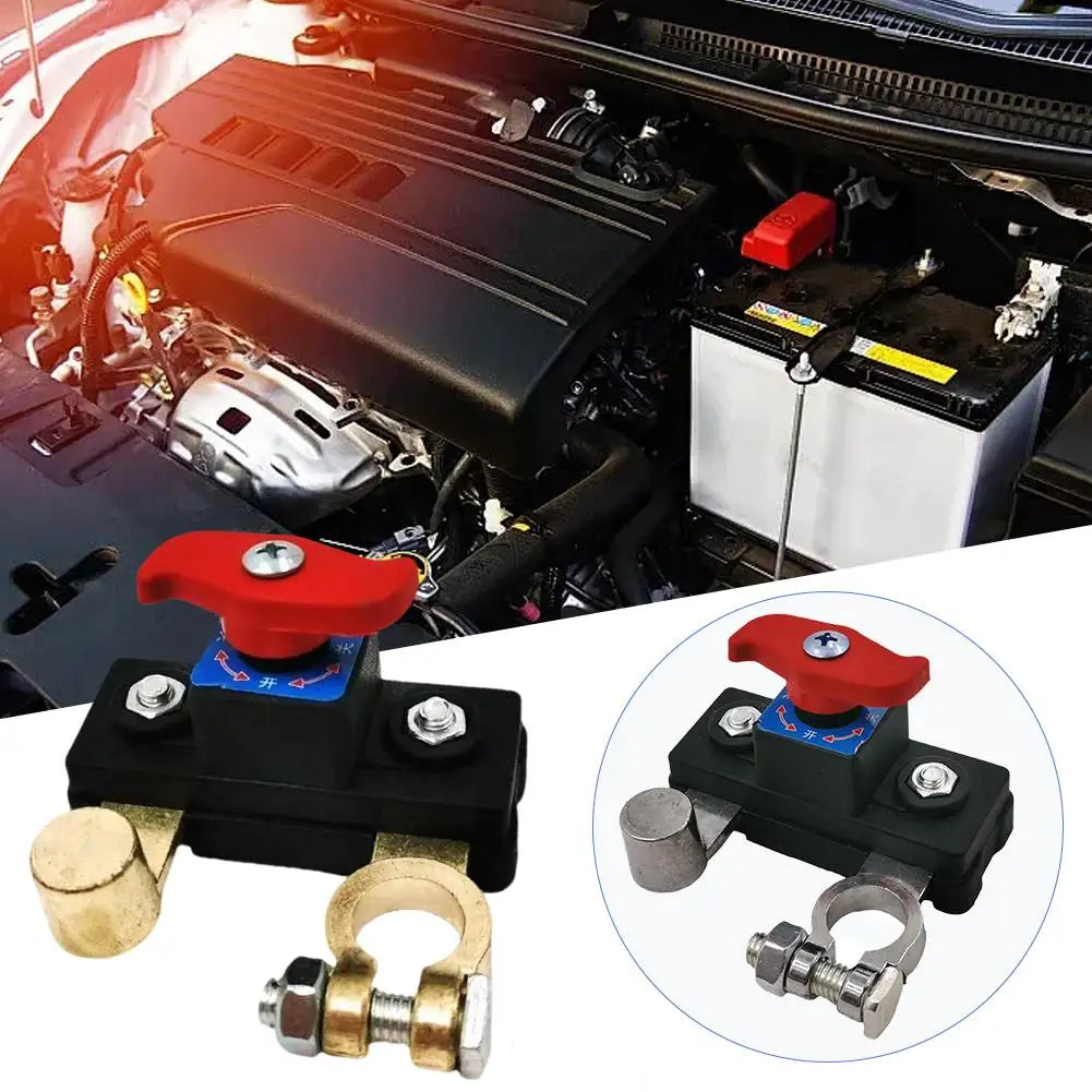 Car Battery Disconnect Switch 12V/24V – Anti-Drain Breaker
