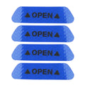 4-Pack Night Reflective Car Door Safety Warning Stickers
