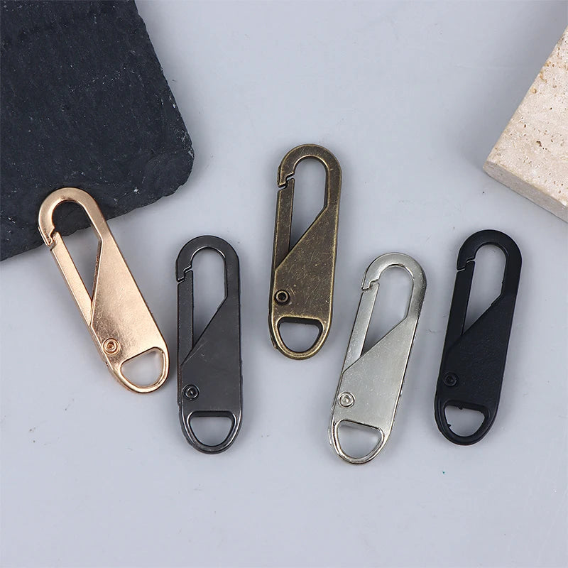Metal Replacement Zipper Pulls & Cord Extenders – 5/10/20 Pack Zipper Pull Replacements Oasis Select