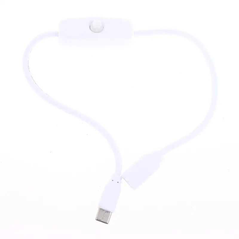 USB-C Extension Cable 4A with On/Off Switch – 30cm Power Cord