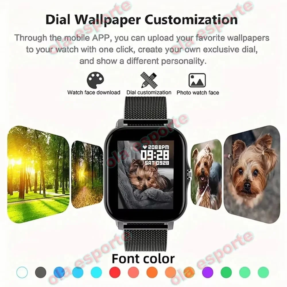 Ola Esporte 1.83" Smart Watch | BT Calls, Fitness & Health Track