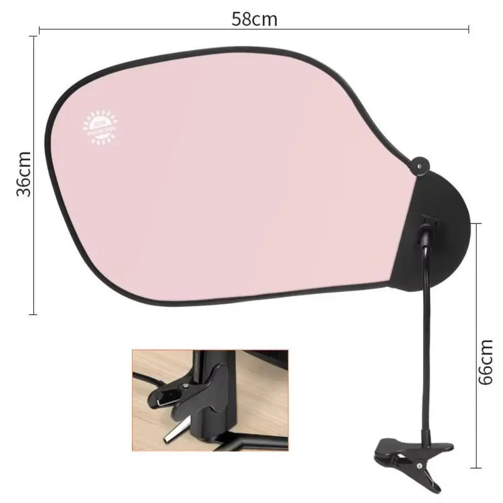 Adjustable Office Desk Sunshade Board – Glare & UV Screen Visor