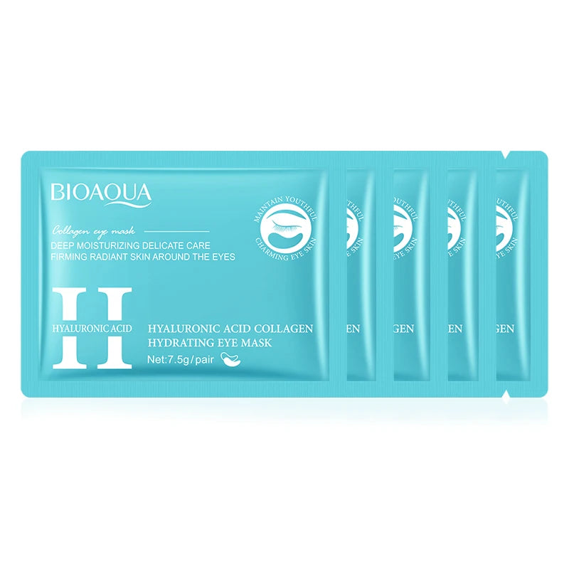 BIOAQUA Retinol Collagen Eye Mask – Dark Circles & Wrinkles Eye Treatment Mask Oasis Select Hyaluronic Acid 5p