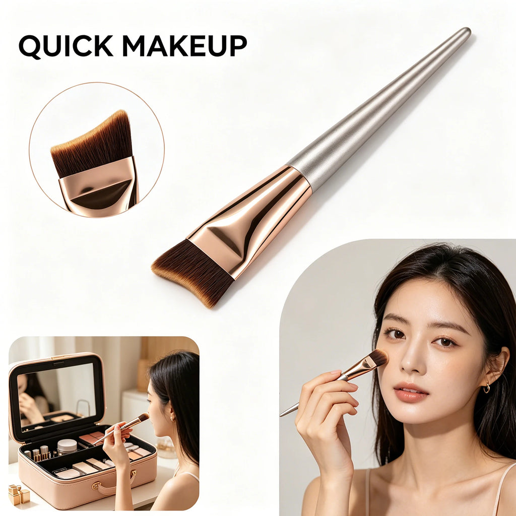 Flawless Foundation Brush – Soft, High Powder Absorption Foundation Brush Oasis Select