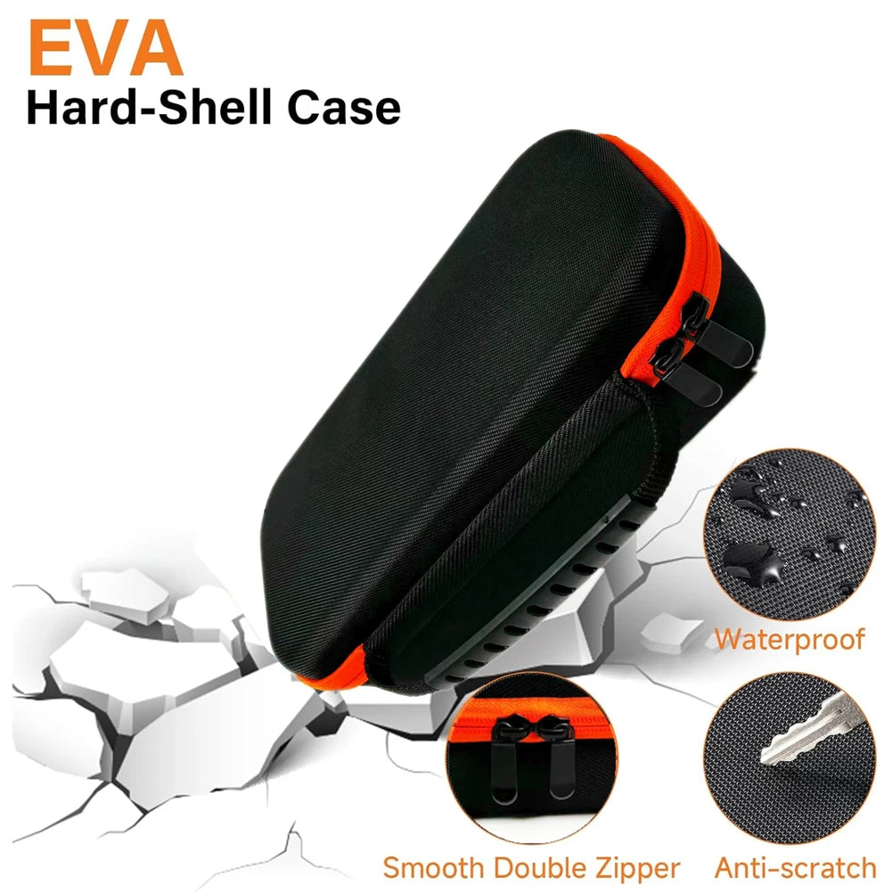Wireless Microphone Hard Case Mic Travel Bag 2 Slots for JBL Wireless Two Microphone System for JBL PartyBox Wireless Microphone Oasis Select
