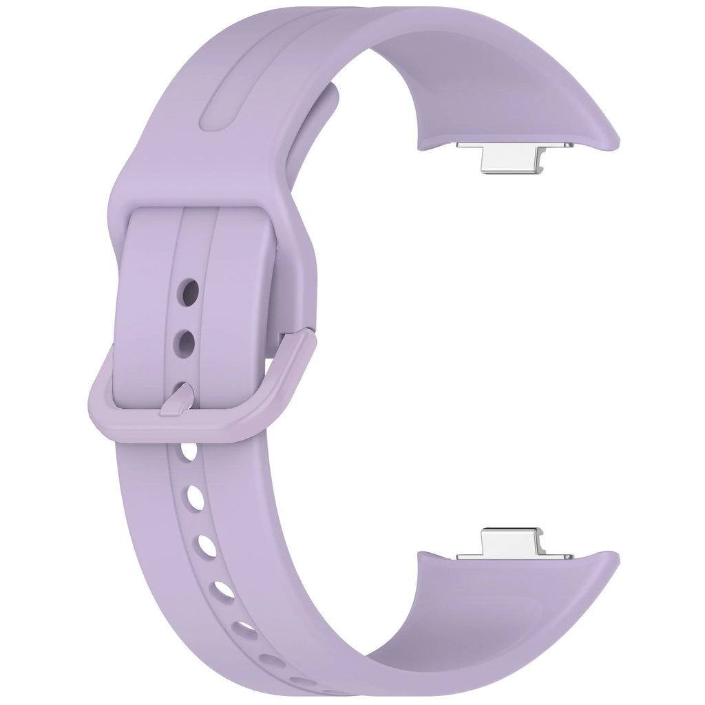 Silicone Strap for Redmi Watch 5 & 4 | Mi Band 9 Pro Band Watch Replacement Strap Oasis Select Light Purple For Redmi Watch 5 4