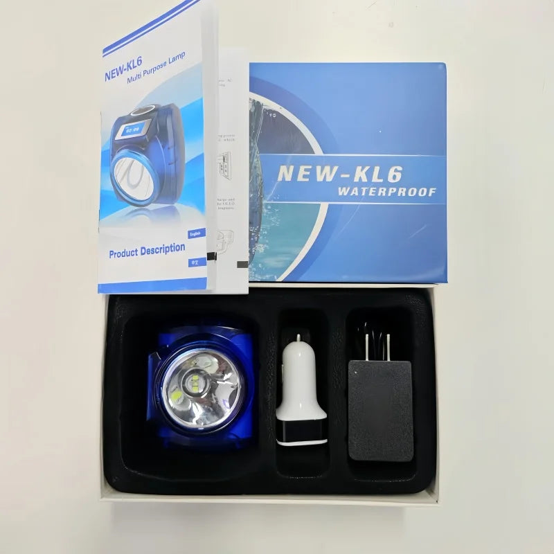 SHINEKNOT IP68 Mining Headlamp | Waterproof LED Cave Light