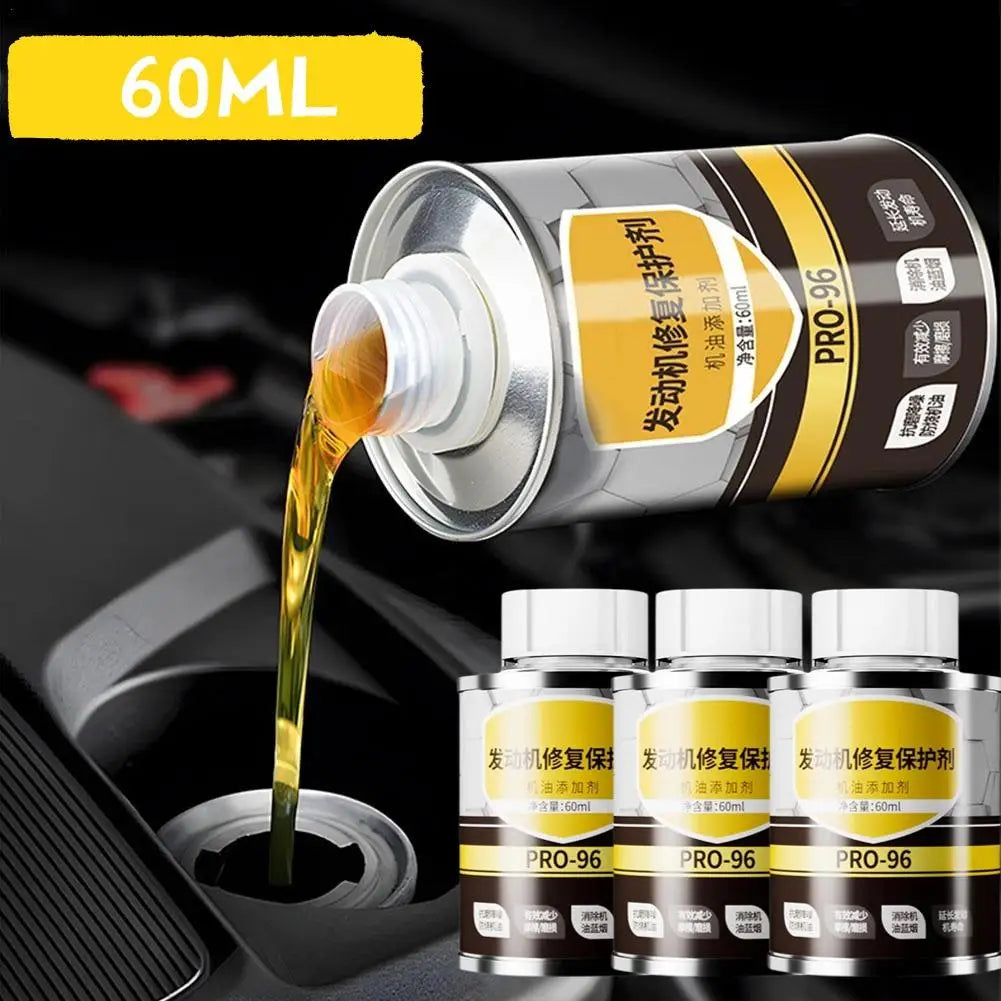 Car Engine Anti-Wear Protective Agent | Reduce Noise – 60ml Engine Oil Additive Oasis Select