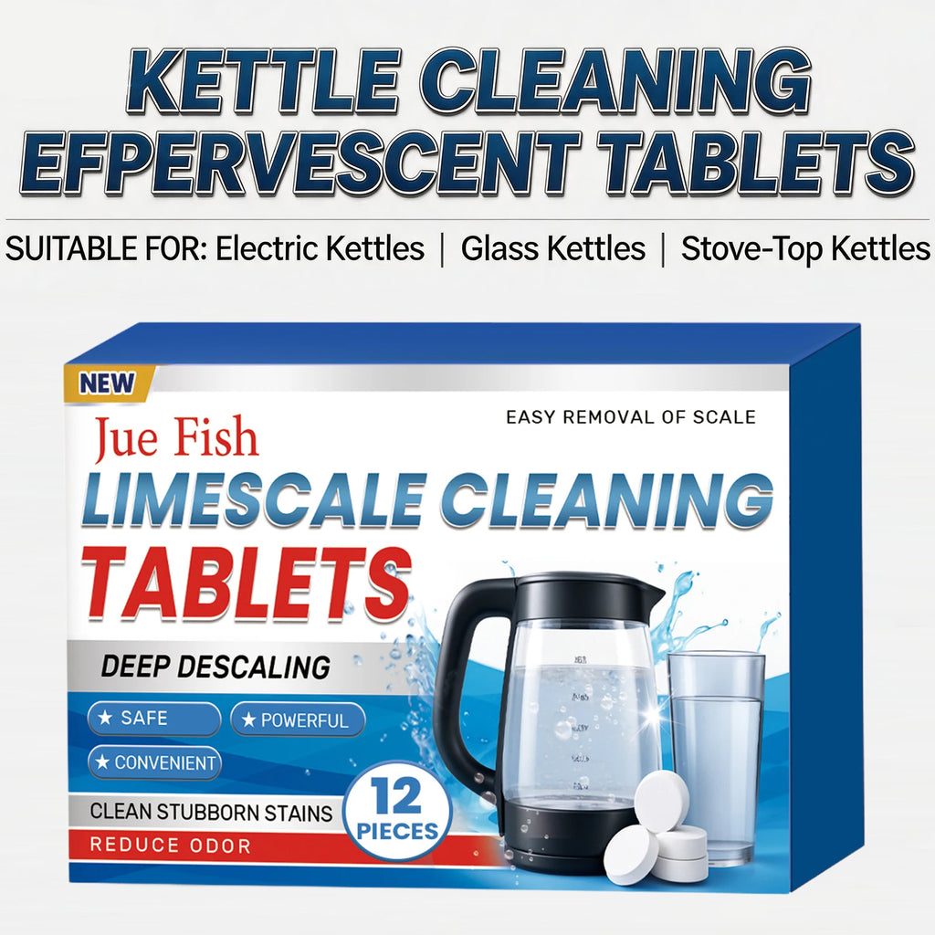 Scale Cleaning Tablets for Kettle Coffee Maker Removes Hard Water Stains Eliminate Odor Reducer Limescale Cleaning Tablets Oasis Select