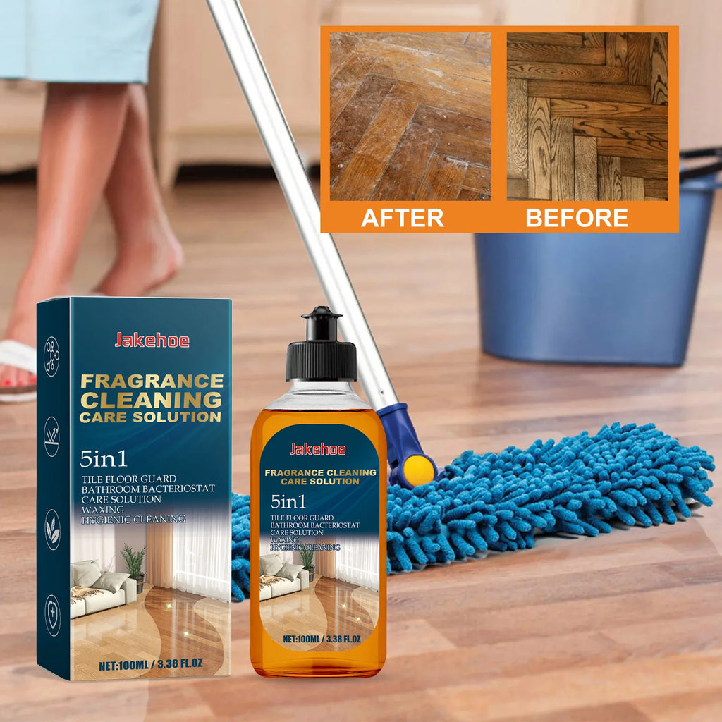 Jakehoe Floor Cleaner Deep Decontamination Stain Removal Floor Polishing Ceramic Tile Care Multi Purpose Cleaning Solution 100ml Oasis Select