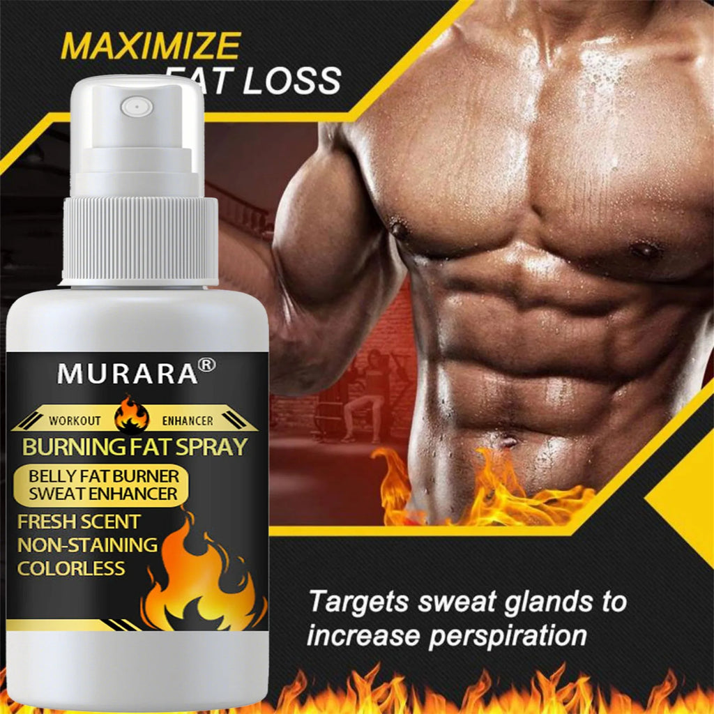 Sweat Enhancer Body Spray – Unisex Slimming Workout Mist
