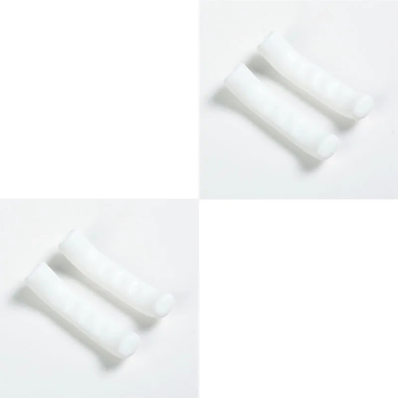 1/2Pair Bicycle Brake Handle Protection Cover Mountain Road Bike Brake Lever Protection Anti Slip Gel Sleeve Cycling Accessories Oasis Select 2pairs White