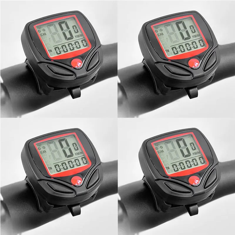 1-6pcs Bicycle Speedometer Computer BN 518 Waterproof Stopwatch Bicycle MTB Odometer Stopwatch Bicycle Accessories Oasis Select 4pcs