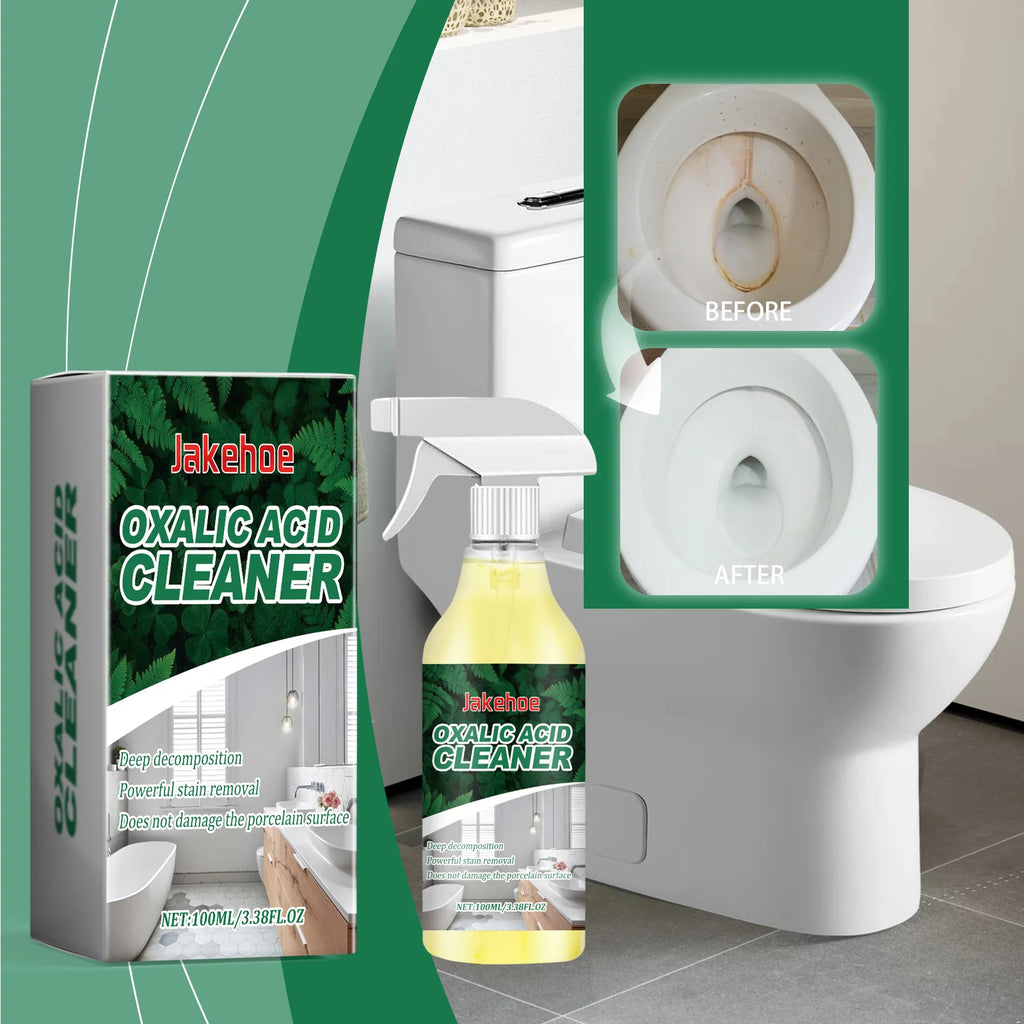 Jakehoe Oxalic Acid Cleaner Toilet Cleaning Stain And Urine Stain Removal Cleaning Agent Remove Urine Stains And Yellow Dirt Oasis Select