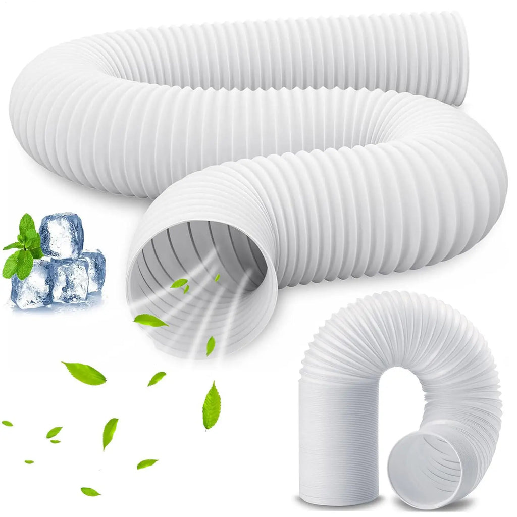 Portable Ac Hose Connector Air Conditioner Hose Connector Tube Vent Kit Seal Connection Duct for Kitchen Car Range Hood Window Oasis Select