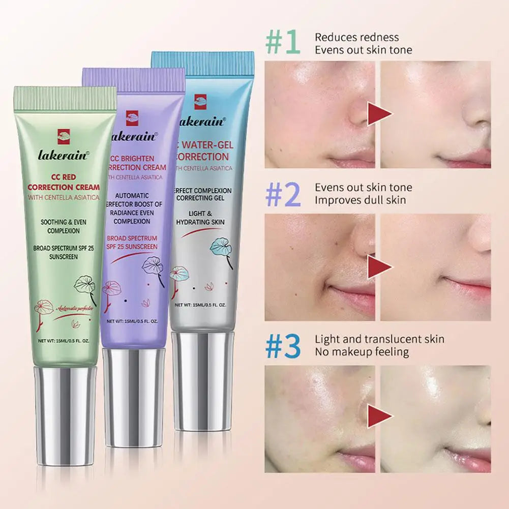 Centella CC Cream – Color-Change Foundation, Full Coverage & Oil Control CC Cream Foundation Oasis Select