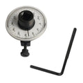 LIKE WISH 1/2 Torque Indexer Angle Gauge Torque Indexer With Clamps Torque Angle Meter Pointer Dial Auto Repair Oasis Select As shown