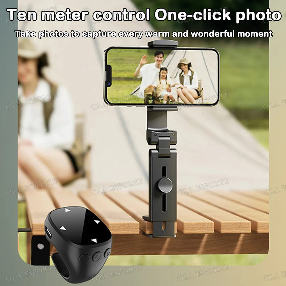 Bluetooth Ring Remote – Scroll, Selfie & Page Turner Control