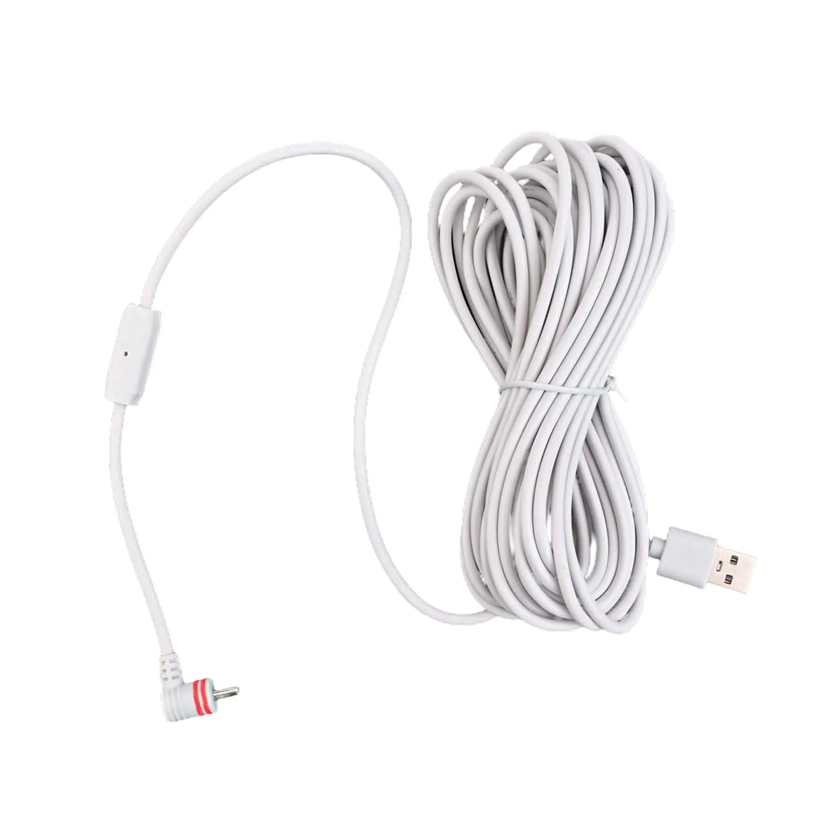 7 6m/10m Power Cable with Adapter Compatible with For Ring Spotlight Cam Series Weatherproof and Safe Charging Oasis Select 7.6 m