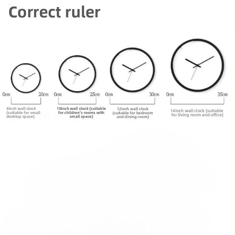 A European-style Retro Clock That Imitates A Mechanical Feel A Wall Clock for Home Use in The Living Room Oasis Select