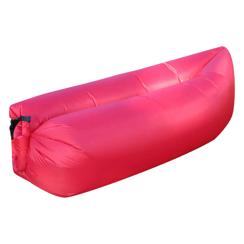 Outdoor Air Lazy Inflatable Sofa Bag Portable Camping Sofa Air Sleeping Bag Lunch Break Mattress Music Festival Concert Recliner Oasis Select Red One Size