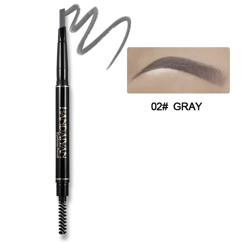 Handaiyan Double-Head Eyebrow Pencil – 5 Colors Waterproof