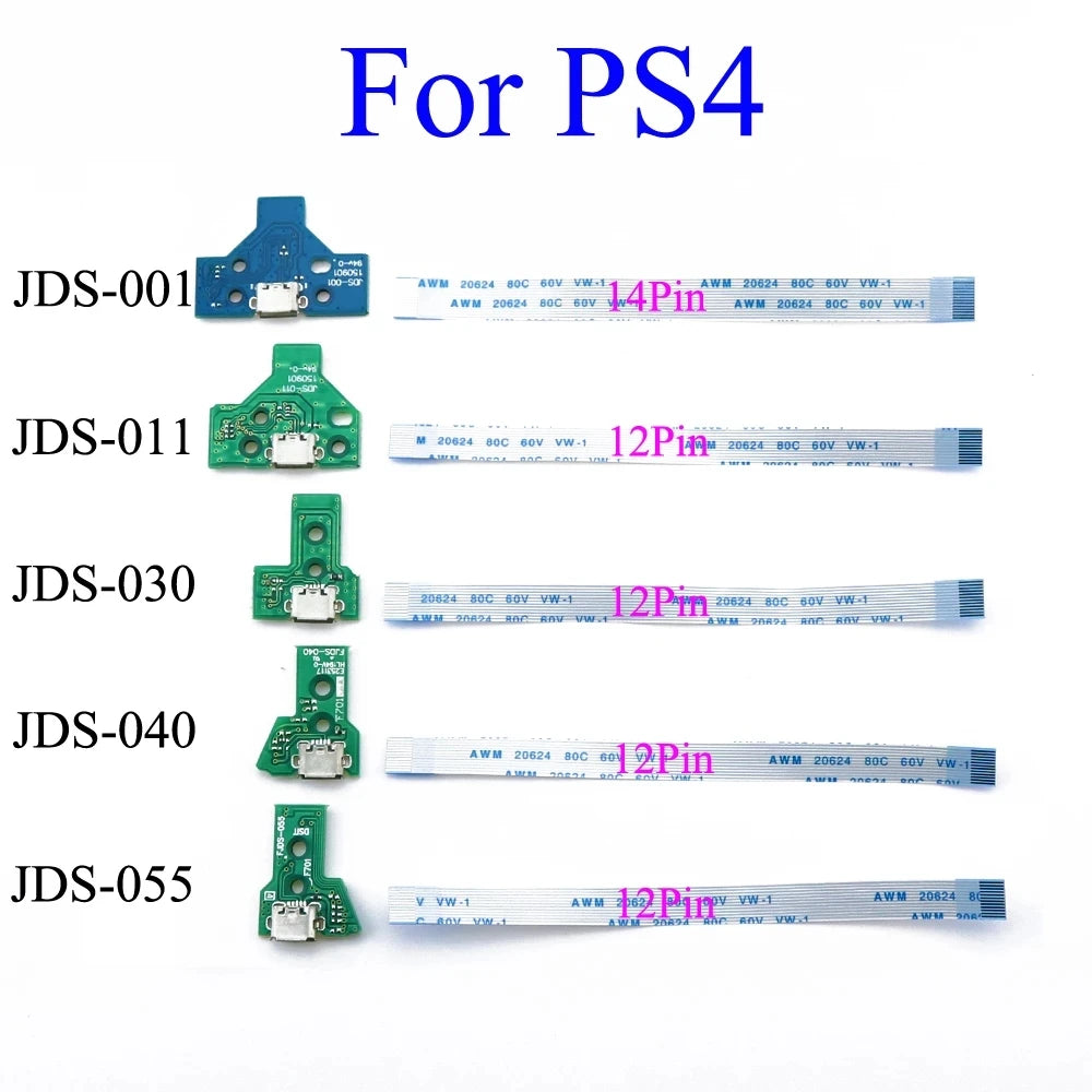 Gamepad Switch Board For 12Pin JDS 011 030 040 055 Connector USB Charging Port Socket Circuit Board Charging Port Oasis Select