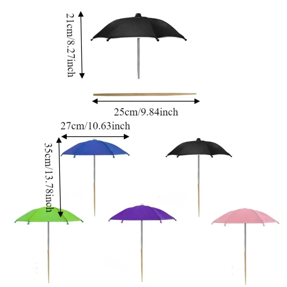 Detachable Plant Shade Umbrella UV Protection Weatherproof Plant Protecting Umbrella Decorative Garden Umbrella Shade Balcony Oasis Select