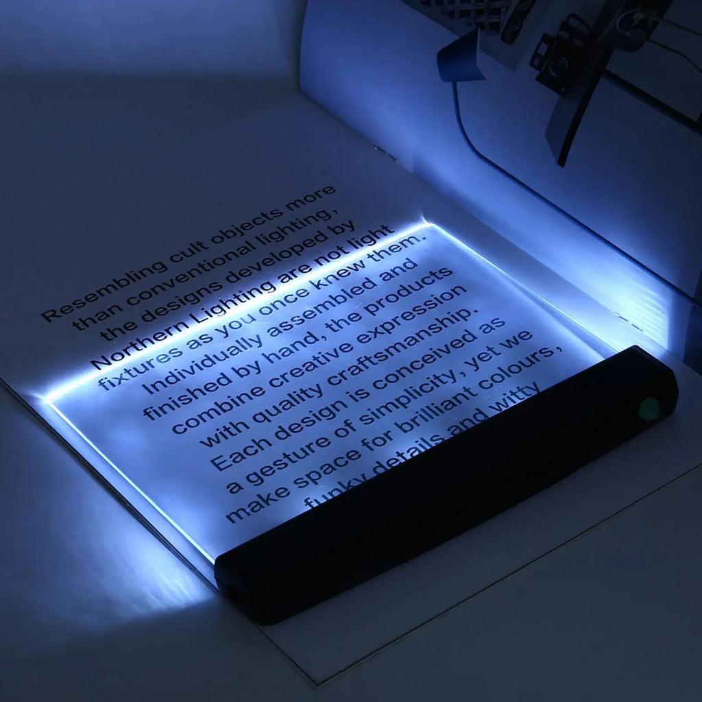 Book Lights for Reading Portable Page Illuminator Book Lights for Reading at Night for Kids Women Men Readers Bed Desk Bedside Oasis Select