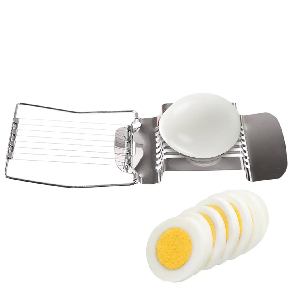 Egg Slicer Cutter Hard Boiled Eggs Multipurpose Egg Cutter Mini Manual Egg Slicer Egg Ham Mushroom Strawberry for Soft Fruit Oasis Select