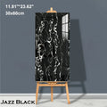 Moisture-proof Adhesive Wall Wallpaper Peel and Stick Wallpaper PVC Waterproof Wall Stickers Imitation Tile Pasting Bathroom Oasis Select E 60cmX30cm-20pcs