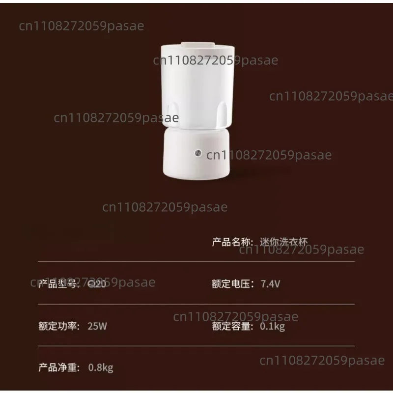 Portable Mini Bucket Washing Machine – USB Wireless Sock Washer