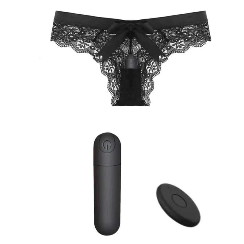 Remote Control Vibrating Panties – Wearable G-Spot Bullet Vibrator Wearable Vibrator Oasis Select