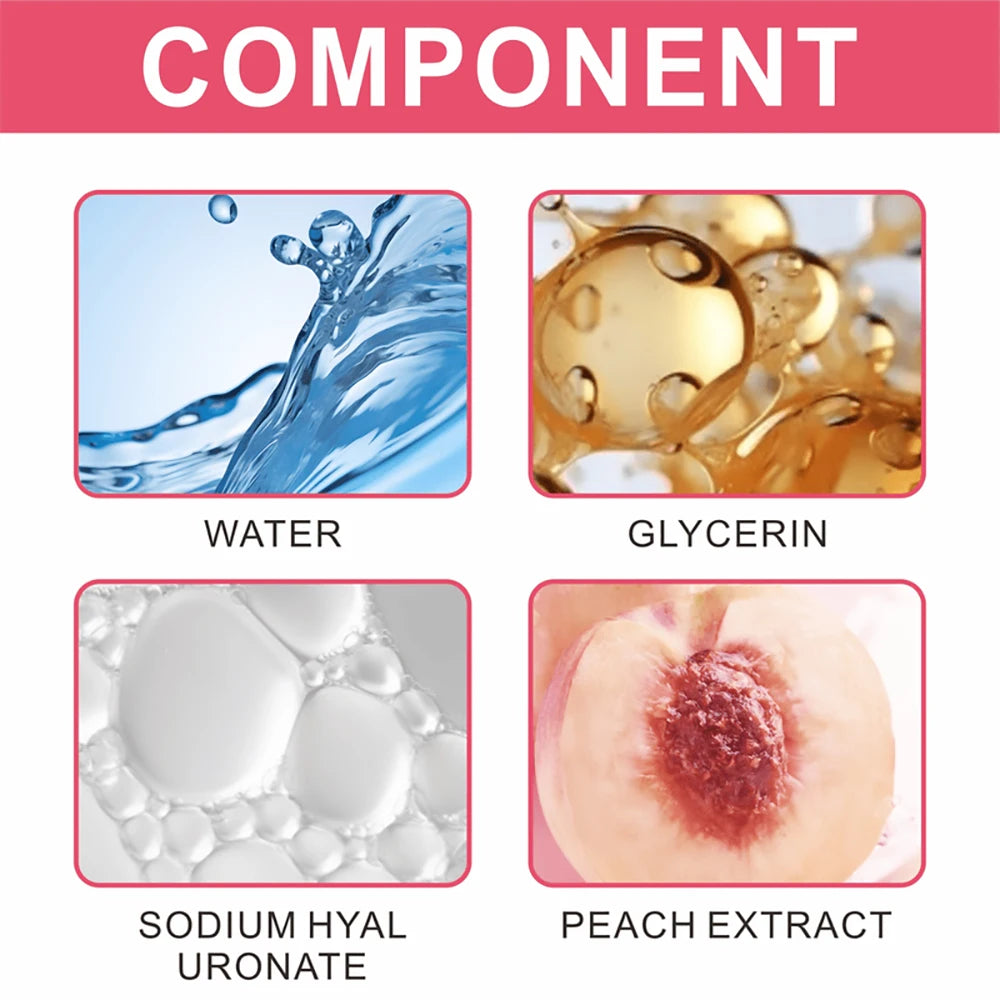 SUYARUN Peach Sugar Scrub Body Polish with Shea Butter 300g Body Sugar Scrub Oasis Select