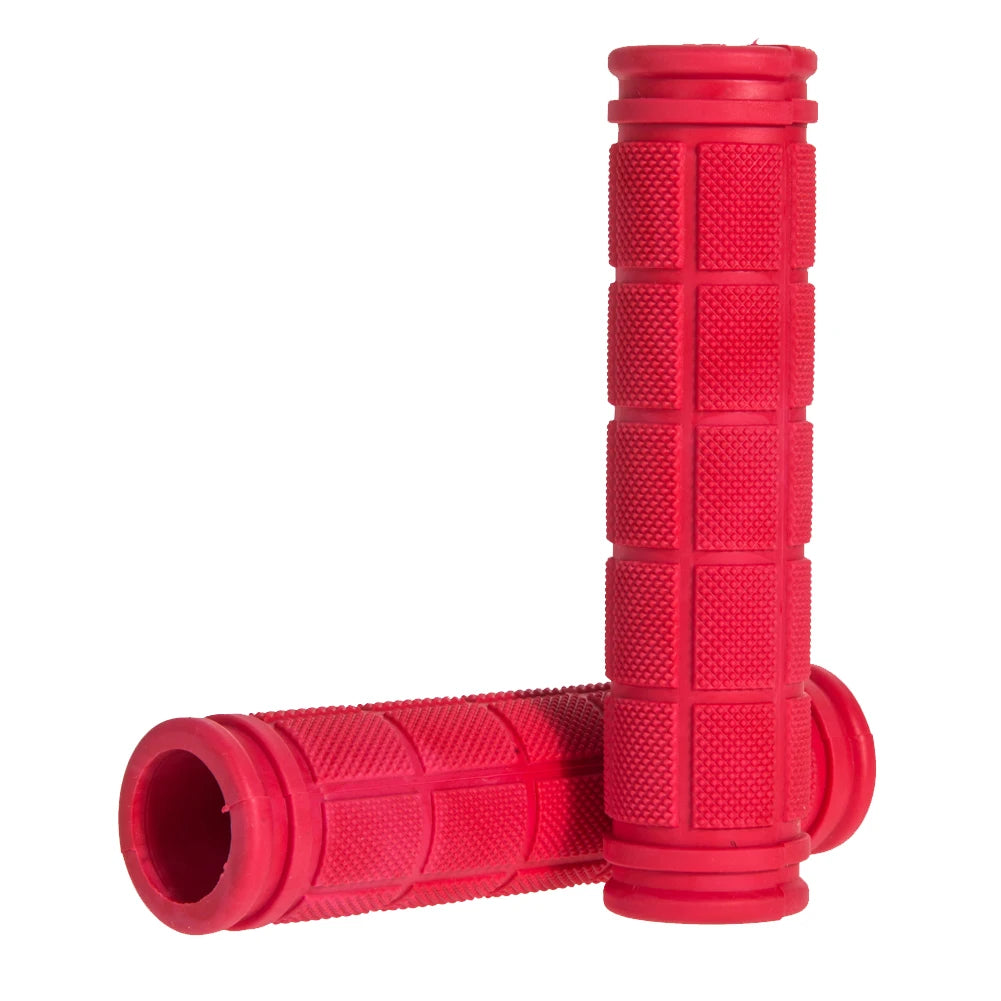 Anti-Slip Bike Handlebar Grips – BMX MTB Mountain Bike (1 Pair) Bicycle Handlebar Grips Oasis Select Red france