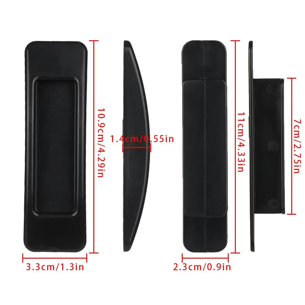 2Pcs Window Cabinet Drawer Organizer Wardrobe Handle Self-adhesive Door Handle Paste Open Sliding Door Knob Auxiliary Device Oasis Select