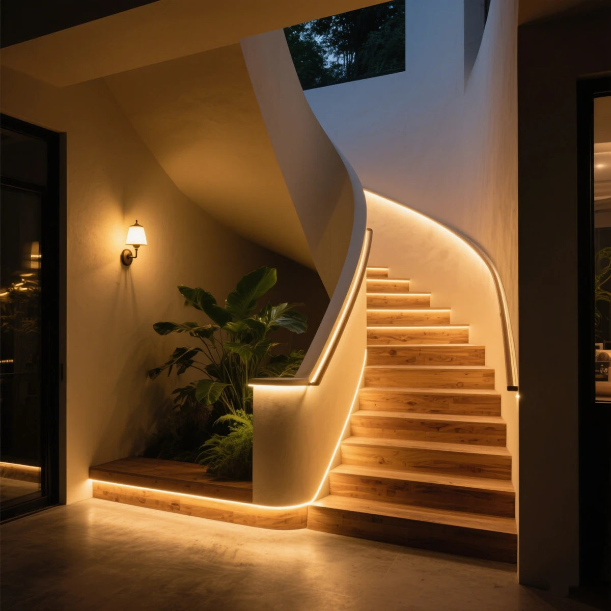 COB LED Strip Wall Lights AC 110V 220V Waterproof EU/US Kit High Brightness Flexible Ribbon for Garden Home Party Ambinet Decor Oasis Select