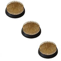 LIKE WISH 3Piece Flower Frogs Holder Kenzan Japanese Pin Frogs For Flowers Fixation And Decoration Oasis Select BlackGold