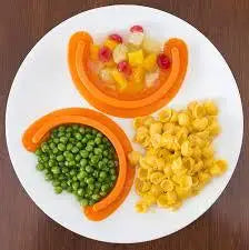 Food Cubby Plate Divider Clear Divider Silicone Food Separator Strip with Suction Cup Seal To Keep Runny Food From Spread Oasis Select orange size set