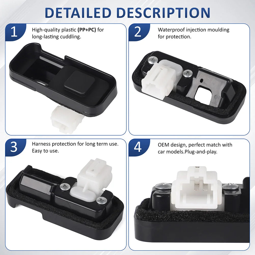 Tailgate Handle Switch 74810TA1003 Rear Trunk Replacement Part for Honda Civic Accord City ForCrider RLX TLX Models Oasis Select