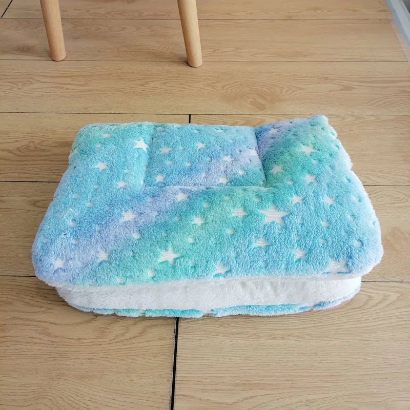 Four Seasons Autumn and Winter Thickened Pet MATS Cat MATS Dog MATS Blankets Pet Beds Bed Covers Sleeping Seat Cushions Oasis Select