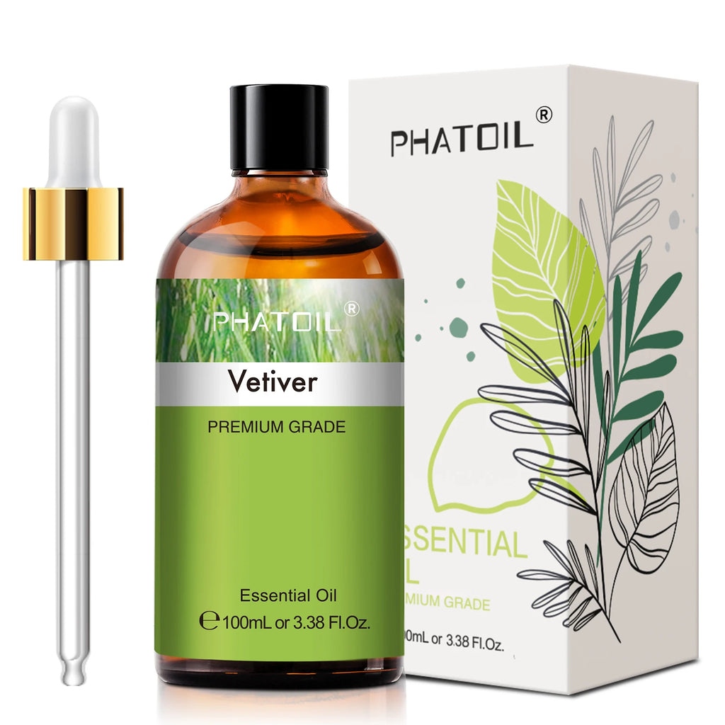PHATOIL 100ml Pure Essential Oils for Diffuser | Aromatherapy