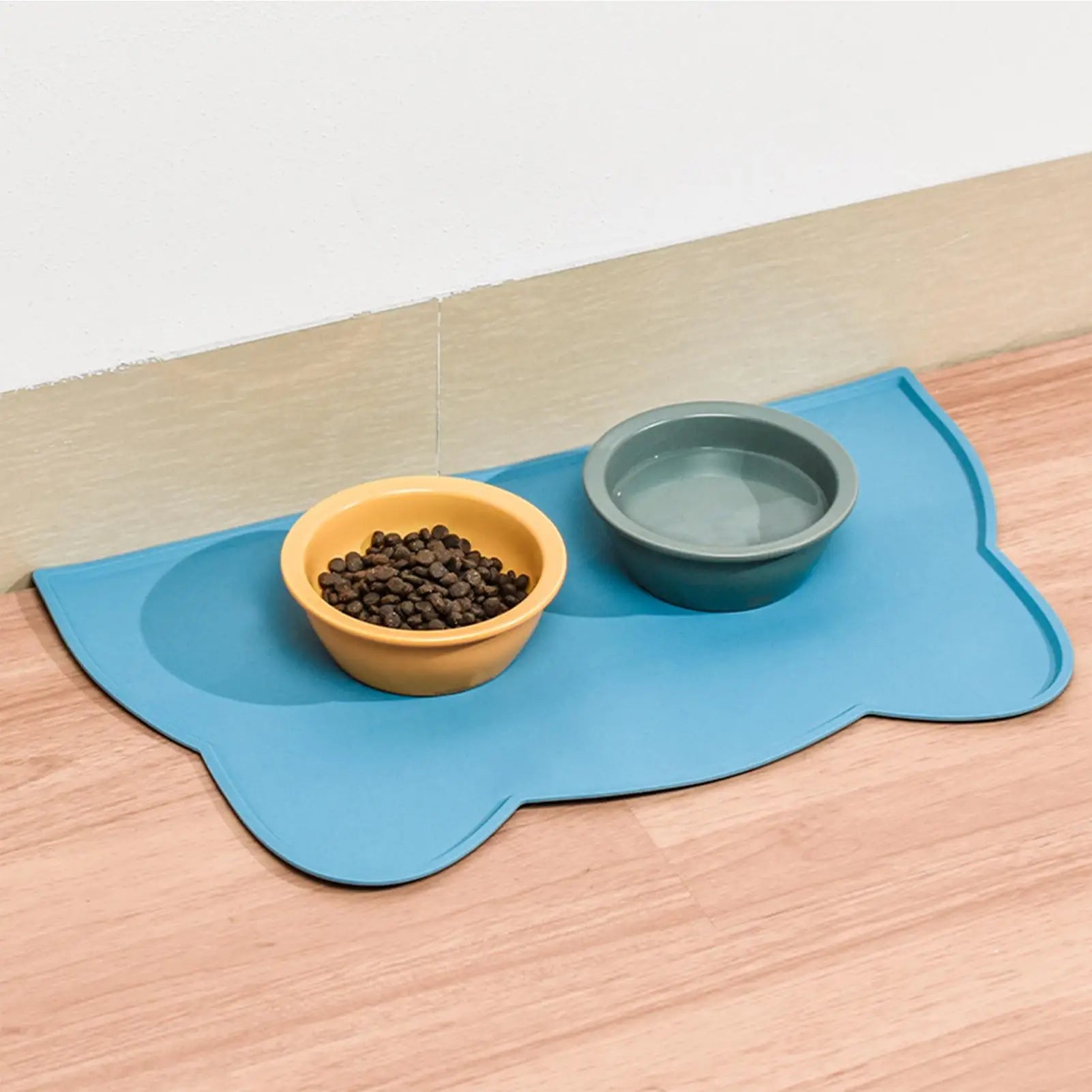 Silicone Pet Feeding Mat – Non-Slip Waterproof Dog & Cat Placemat